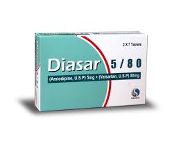 Diasar 5/80 mg Tab 14s