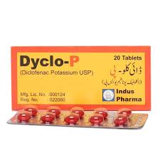 Dyclo-P Tab 50 Mg 2x10's