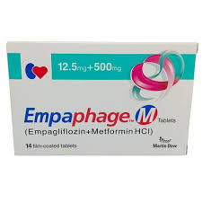 EMPAPHAGE-M 12.5/500MG TAB 14S
