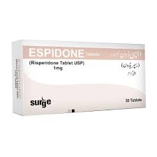 ESPIDONE 1MG TAB 30 S