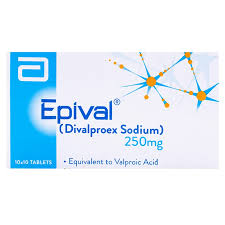 Epival 250Mg Tab 100 s