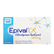Epival Cr 500Mg Tab 50 s