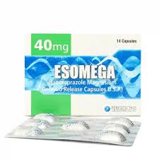 Esomega 40Mg Cap 14 s