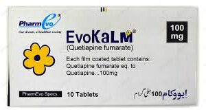 Evokalm Tab 100 Mg 10's