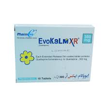 Evokalm Xr Tab 300 Mg 10's