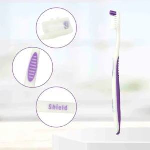 Shield FALCON Toothbrush with Curved Filaments Profile