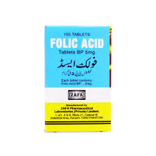 Folic Acid AR 5mg Tab 100s