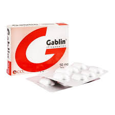 Gablin 50mg cap 14s