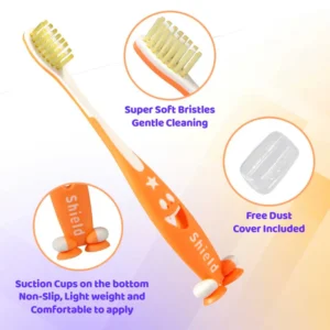 Shield GIGGLES Toothbrush with Soft Bristles for Kids