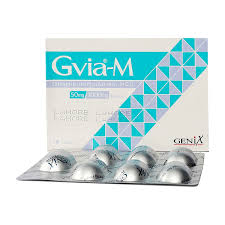 Gvia-M 50/1000mg Tab 14s