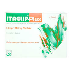 ITAGLIP PLUS 50/1000MG TAB