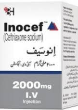 Inocef 2000mg I.V Inj 1 S