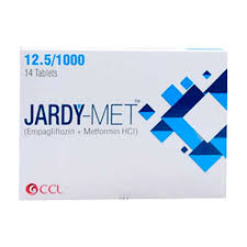 Jardy-Met 12.5/1000mg Tab 14s