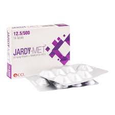 Jardy-Met 12.5/500mg Tab 14s