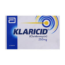 KLARICID 250 TAB 10s