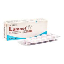 Lamnet Tab 100 Mg 30's
