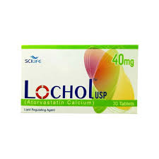 Lochol 40mg Tab 30s
