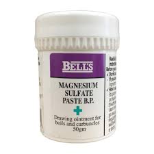 MAGNESIUM SULPHATE PAST