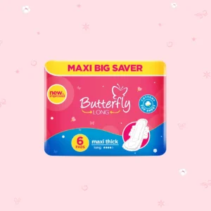 Butterfly Long Maxi Big Saver Sanitary Pads Long 6 Pcs