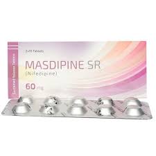 Masdipine Sr 60mg Tab 20s