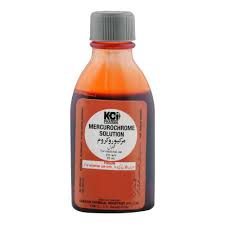 Mercurochrome solution 1 s