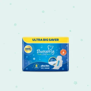 Butterfly Long Ultra Big Saver Sanitary Pads XXL 8 Pcs