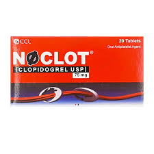 Noclot Tab 75 Mg 20's