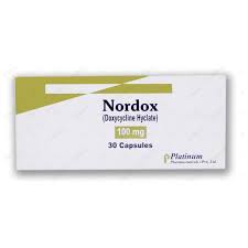 Nordox Cap 100 Mg 5x6's