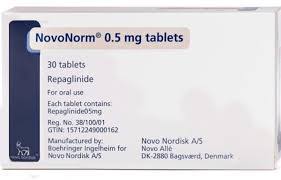 Novonorm Tab 0.5 Mg 30's