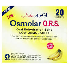 OSMOLAR BANANA ORS 20