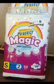 PERFECT NEW BORN MEGIC DIAPERS 50S