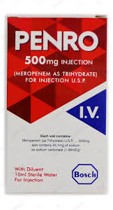 Penro Inj 500 Mg 1 Vial
