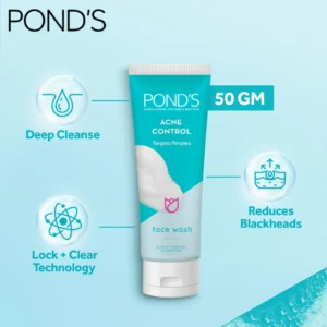 Ponds Acne Control Face Wash 50G