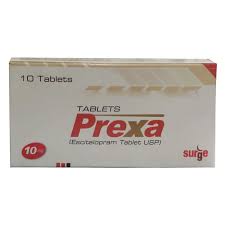 Prexa 10Mg Tab 10 s