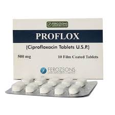 Proflox 500Mg Tab 10 s
