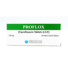Proflox Tab 250 Mg 10's