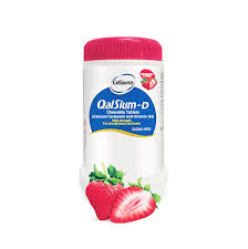 Qalsium-D Strawberry (40tab)1s