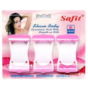 Safit Shave Body Razor Pack of 6