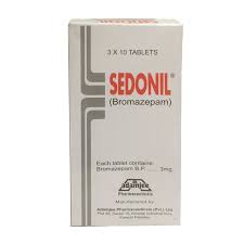 Sedonil Tab 3 Mg 3x10's