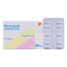 Seroxat Tab 20 Mg 10's