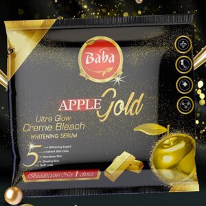 Baba Apple Gold Ultra Glow Cream Bleach Sachet
