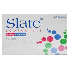 Slate 500MG Cap 12s
