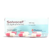 Solvocef Cap 500 Mg 2x6's