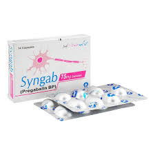 Syngab 75Mg Cap 14 s