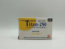 TITAN IM 250MG VIAL 1s
