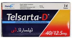 Telsarta D Tab 40/12.5 Mg 14's