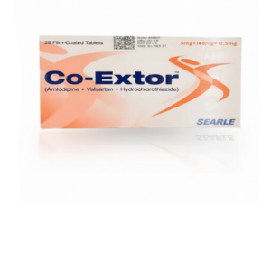 Co-Extor Tablets 5/160/12.5mg