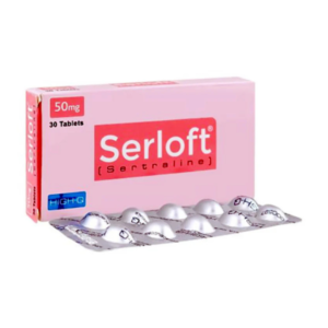 Serloft 50mg 30 Tablets