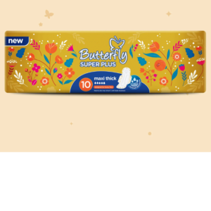 Butterfly Super Plus Maxi Thick Long 10 Pcs