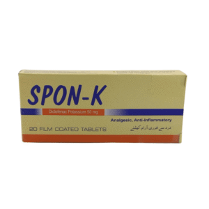 Spon-K 50mg 20 Tablet